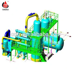 Black motor oil recycling use lubricant oil and new condition/waste oil purifier/oil regeneration machine used