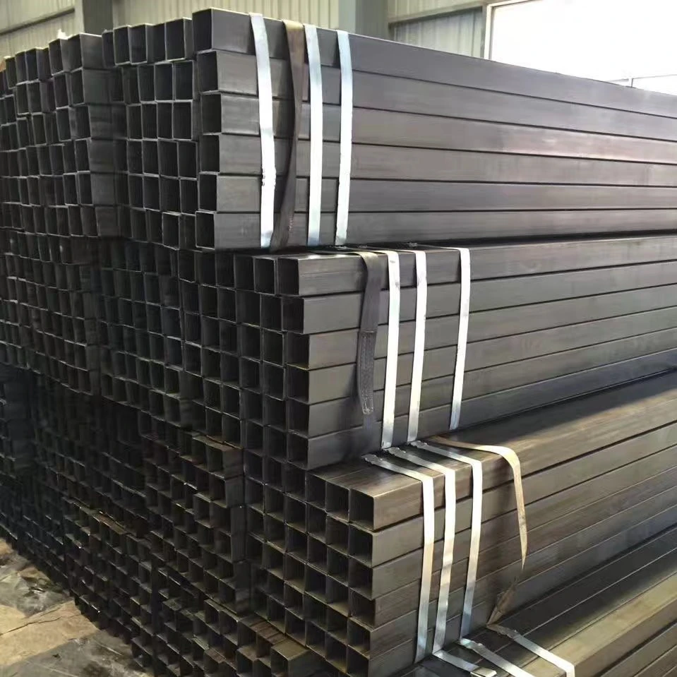 Black Oiled Mild Hollow Section Square Steel Tube