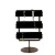 Import Black Removable 3 Tier 6 T bar Brushed Metal Stand Watch Bracelet Display from China