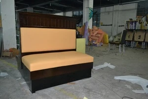 Booth sofa and chairs for restaurant table sets