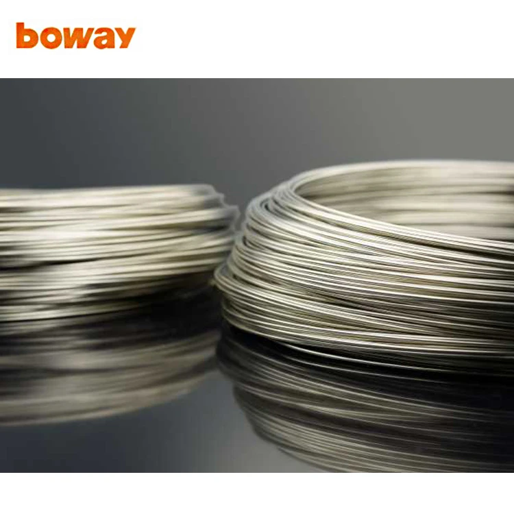 Boway Alloy High Intensity Anti-corrosion C70600, C74500 Cuni Copper Nickel Chromium Wire For Spectacle Accessories