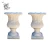 Import bowl shape classical well polished good design stone small vase with plinth MFPA-97 from China
