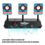Boy Favorite Gift Hot Selling Electric Score Target Automatic Restore Accessory Target Shooting Training for Soft Bullet Gun Toy