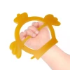 BPA free silicone teether bracelet wearable baby wristband teether