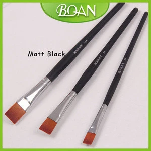 BQAN Black Handle 3PCS Synthetic Artist Oil Cheap Paint Brush Manufactures China