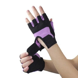 Breathable fabric weight lifting gloves gym gloves fitness