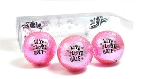 Brilliant Metallic Golf Balls