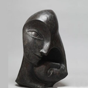 Bronze indoor abstrac sculpture modern bronze abstract head art