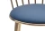 Import bronze metal dining chair CY5013 from China