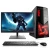 Import Bulk core system unit computer gaming desktop assembled oem i3 i5 i7 ODM Cheap price 22" high quality desktop computer pc from China