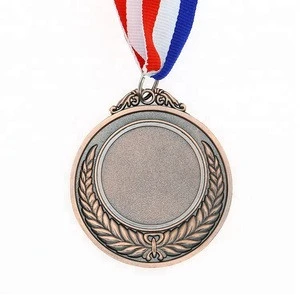 Bulk item factory cheap metal blank sports medals in metal crafts