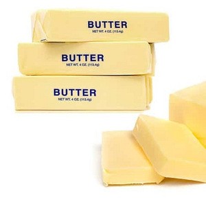 Bulk unsalted yellow / white butter 82%
