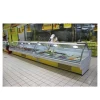 butcher meat shop refrigerator equipment showcase display for fresh meat/fish/cheese