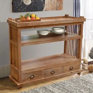 Cabinet Kitchen Laurent Whitewashed Teak Wood Furniture, Asian Wood Furniture Cabinet