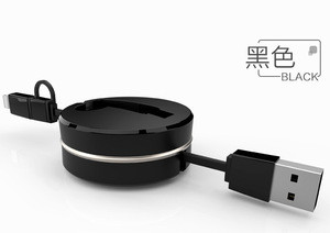 Buy Cafele 3 In 1 Extendable Micro Usb Cable 2a Fast Charging Adapter ...