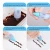 Import Cake Tools Silicone Pastry Bag with Stainless Steel Nozzles Silicone Icing Piping Cream Pastry Bag Cake Baking Products from China
