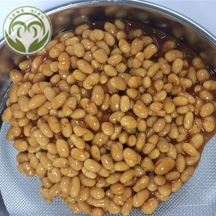 Canned baked beans/canned White Kidney Beans in tomato sauce 400g/800g/3000g