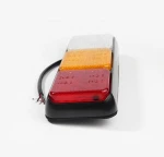 car accessories Led Tail Light EC E-Mark Braking Stop Indicator Lamp Led Truck with three color