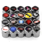 Car styling motorcycle bicycle car wheel hub tire valve cap French flag sign metal valve cap