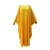 Import Casual Islamic Clothing Yellow Plus Size Long Sleeve Party Evening Slim Abaya Dress In Dubai Pakistani Dresses Dubai from China