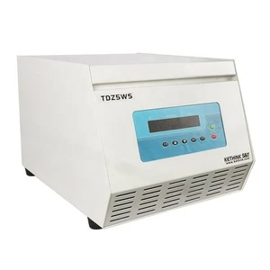 CE ISO approved KETHINK TDZ5WS tabletop low speed 5000rpm self balance lab centrifuge with 12/18 buckets