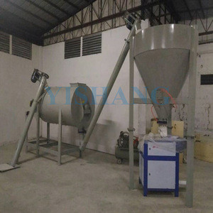 Cement sand mixer wall putty powder mixture producing machine tile adhesive primer mix industrial dry mortar production line