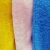 Import cheap 100 polyester plain dyed custom velour fabric for blanket clothing home textile from China