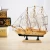 Import cheap 18CM high quality sailboat mediterranean style wooden crafts sailboat model for home decoration manufacturer from China