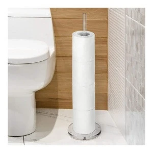 Cheap Bathroom Clear Acrylic Toilet Paper Holder Spare Roll Tissue Holder