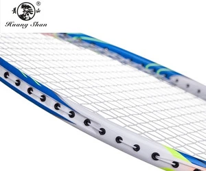 Cheap custom wonderful colored carbon fiber badminton racket