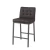 Import Cheap Modern Design High Counter Stool metal legs Kitchen Restaurant pu Bar Chair from China