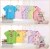 Import cheap price factory wholesale t-shirt baby boy 100% cotton soft material t-shirt boys cartoon print baby girl t-shirt from China