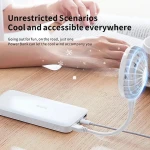 Cheap price mini handheld fan hanging silent usb fan portable mini cooler fan
