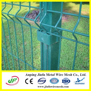 cheap square hole galvanized welded wire fence panels for building