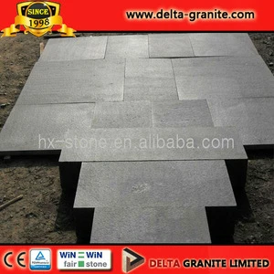 Cheaper high grade outdoor basalt paving for sale, standard competitive outdoor basalt paving with timely delivery
