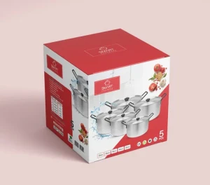 Chef Cookware Stock Pots  5 pcs set Large Aluminum Cooking Pot / EAST Pot / Stock Pot South Africa Pots Sets Stock Pot