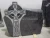 Import China Absolute black granite Celtic cross design cemetery headstones monument from China