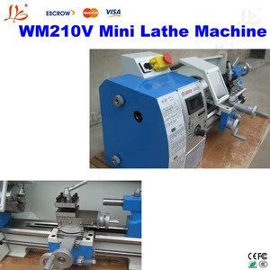 China bench lathe WM210V lathe machine tools used machine lathe