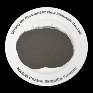 China competitive nickel coated graphite powder price
