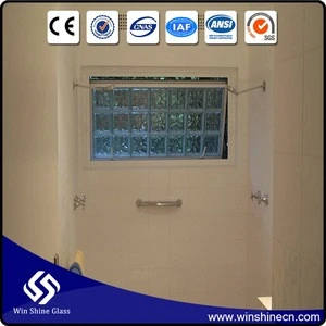 China Factory Colored Customized Clear Glass Bricks