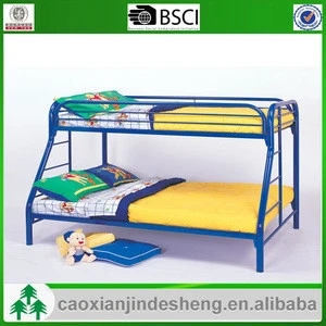 China high quality metal bunk bed Strong dormitory bed military double steel army bunk bed