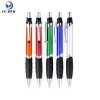 China imported writing instruments cheap promotional plastic ball pen with gripper