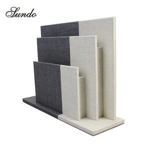 China Manufacture Hot Product PU Leather Magazine Rack for Hotel