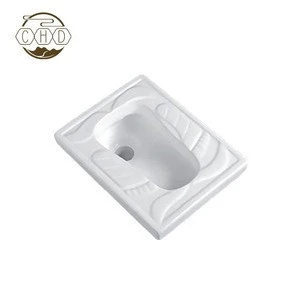 China Manufacturer Ceramic Small Size Squatting Pan For Kids