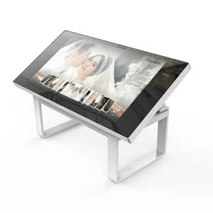 China manufacturer digital sand table capacitive touch screen monitor interactive smart table