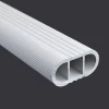 China Manufacturer Hot Sale 6063 Extrusion Anodized Round Rectangular Pipe /Square Tube Aluminum Profile