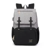 China manufacturer wholesale new arrival custom stroller mummy nappy usb travel baby diaper bag with changing mat