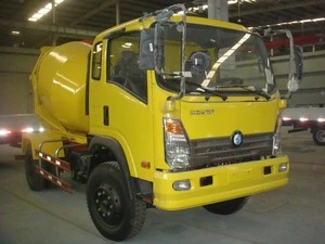 China sinotruk 5CUBIC METERS NEW CONDITION concrete mixer trucks 5cubic meters small cement mixer truck concrete mixer for