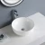 Import China supplier Sanirary ware without faucet hold fancy table mounted round ceramic wash basin from China