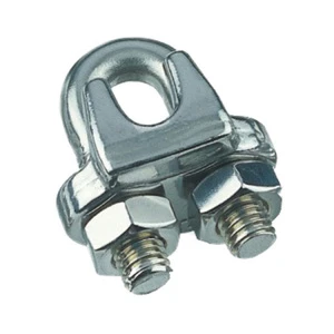 China Supply Cheap Price Stainless Steel Rigging Hardware Din741 Wire Rope Clips